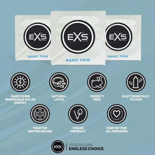 Презерватив EXS Nano Thin Condom, 1 шт.