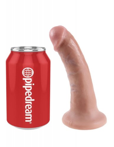 Фаллоимитатор на присоске King Cock 6, 14х4,1 см