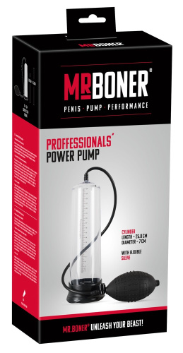 Orion Mister Boner Professionals Power Pump - Помпа для члена, 25х7 см