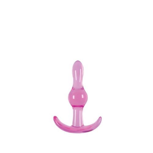 Ns Novelties Jelly Rancher Wave анальная пробка, 9.5х2.8 см (розовый)