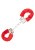 CalExotics Furry Cuffs - Наручники (красные) CalExotics Furry Cuffs - Наручники (красные)