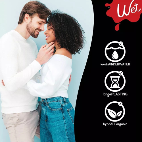 Лубрикант на силиконовой основе Wet Pure Platinum, 236 мл