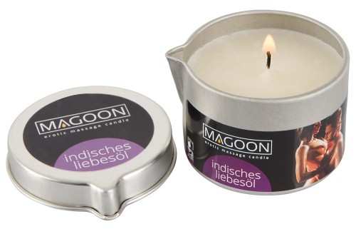 Magoon Candle Indisches Liebesöl - Массажная свеча с индийским ароматом, 50 мл
