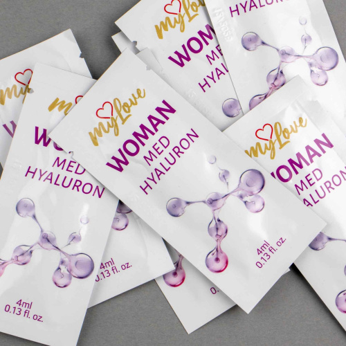 Интимный увлажняющий гель-лубрикант для женщин - MyLove Woman Med Hyaluron, 4 мл