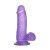 LoveToy Jelly Studs Crystal Dildo Small 6"  - Фаллоимитатор с мошонкой, 15 см