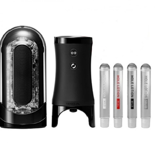Tenga Flip Zero EVR Electronic Vibrotation - Мастурбатор, 16х5 см (чорний) - купити в Києві, Україні