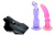 Seven Creations Doubletip - Женский страпон с двумя насадками, 18х4 см Seven Creations Doubletip - Женский страпон с двумя насадками, 18х4 см