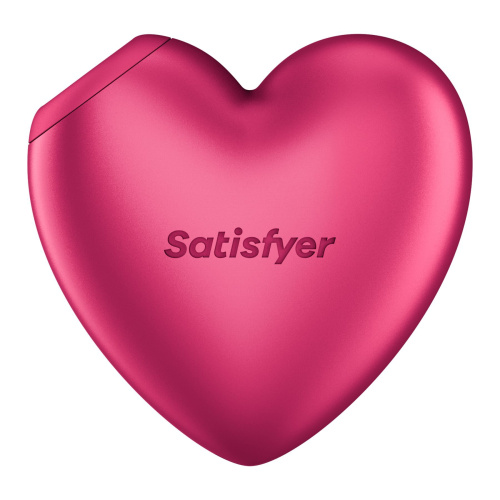 Вакуумный стимулятор-сердце с вибрацией Satisfyer Cutie Heart Battery Series