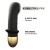 Dorcel Mini Lover Black 2.0 - Перезаряжаемый вибратор для точки G и массажа простаты, 10х3.3 см (чёрный)