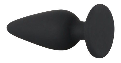 Orion Black Velvets Heavy Plug Small - маленька анальна пробка, 7.8х2.7 см (S) - купити в Києві, Україні