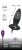 Orion Black Velvets Rechargeable Plug Small - силиконовая анальная пробка с вибрацией, 11х3.3 см (черный) Orion Black Velvets Rechargeable Plug Small - силиконовая анальная пробка с вибрацией, 11х3.3 см (черный)