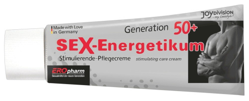 Возбуждающий крем для мужчин 50+ Eropharm Sexenergy Cream, 40 мл