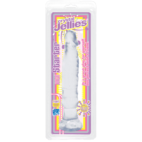 Doc Johnson Anal Starter - Анальная пробка, 15х2,5 см (прозрачный)