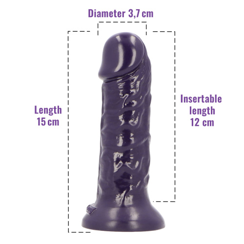 Фаллоимитатор с ароматом ежевики Toyz4lovers Delicious Dildo Berries, 15 см
