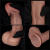Реалистичный фаллоимитатор LoveToy Dual-Layered Silicone Cock #1, 22,5 см