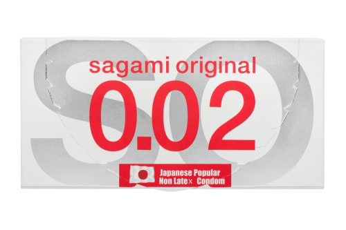 Sagami ORIGINAL 0.02, 2шт