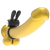 LoveToy Power Clit Cockring - виброкольцо, 7.5х2.5 см, (черный)