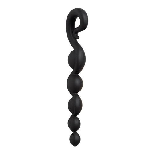 Fun Factory Bendybeads - анальные бусы, 18.5 х3.5 см (черный)