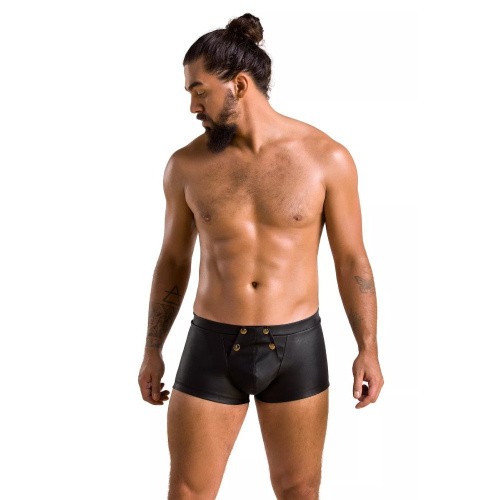 Passion - 050 SHORT PATRICK black - Сексуальні чоловічі шорти, XXL/XXXL - купити в Києві, Україні