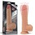 8.5" Dual Layer Silicone Rotating Nature Cock Anthony - Фаллоимитатор, 21,5 см (телесный)