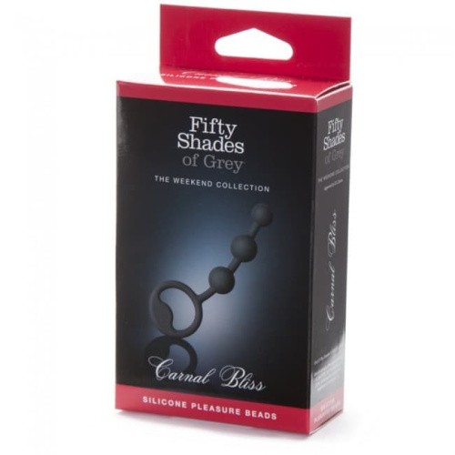 Анальные бусы Fifty Shades of Grey, Carnal Bliss Anal Beads, 7х3 см