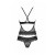 Obsessive Ivannes top & thong - Комплект еротичної білизни: топ та трусики, L/XL (чорний) - купити в Києві, Україні