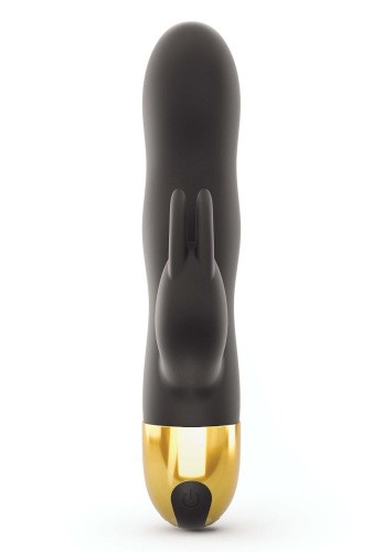 Dorcel Rabbit Expert G - вибратор-кролик с двумя моторами и 10 режимами работы, 11х3.8 см (чёрный)