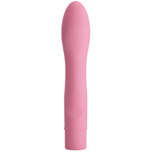 Love Ira Vibrator Pink - Мини-вибратор для точки G, 15х3.1 см (светло-розовый)