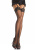 Leg Avenue Sheer Thigh Highs - Чулки с кружевом (черные) Leg Avenue Sheer Thigh Highs - Чулки с кружевом (черные)
