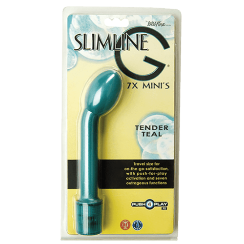 Topco Sales Wildfire Slimline G 7X Minis - Вибратор, 17х3,5 см (фуксия)
