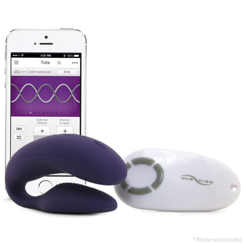 We-Vibe 4 Plus - Вибратор для двоих, 7х3 см (розовый)