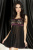 Chilirose Boddydoll & String - Ажурный бебидолл и стринги, L/XL (чёрный) Chilirose Boddydoll & String - Ажурный бебидолл и стринги, L/XL (чёрный)