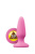 NS Novelties Mojis Plug #SHT Medium - средняя анальная пробка, 8х3,7 см (розовый) NS Novelties Mojis Plug #SHT Medium - средняя анальная пробка, 8х3,7 см (розовый)