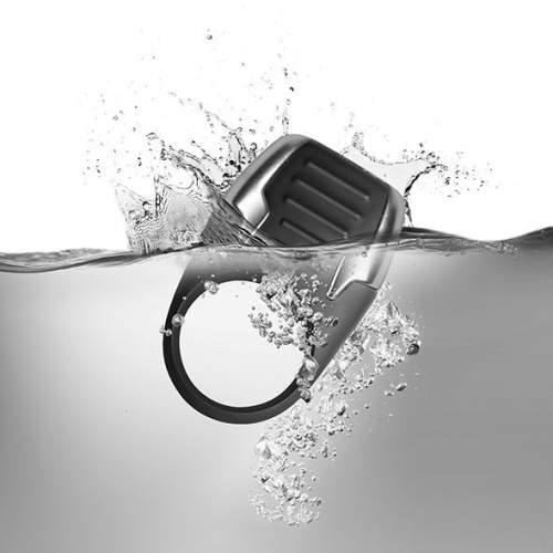 Rocks Off Xerus C Ring - стильное виброкольцо, 6х3.5 см (черный)