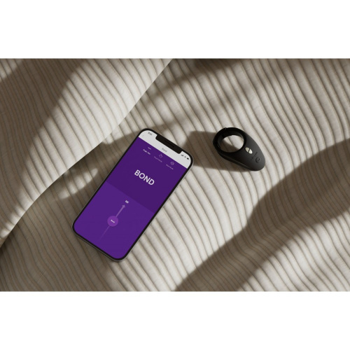 We-Vibe Tease Us Bond + Bond + Лубрикант 50 мл - Набір віброкілець, (чорний) - купити в Києві, Україні