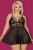 Obsessive 838-BAB-1 babydoll - соблазнительный бэби долл, XXL (чёрный) Obsessive 838-BAB-1 babydoll - соблазнительный бэби долл, XXL (чёрный)