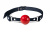 Кляп шарик Feral Feelings Silicon Ball Gag Black/Red Кляп шарик Feral Feelings Silicon Ball Gag Black/Red