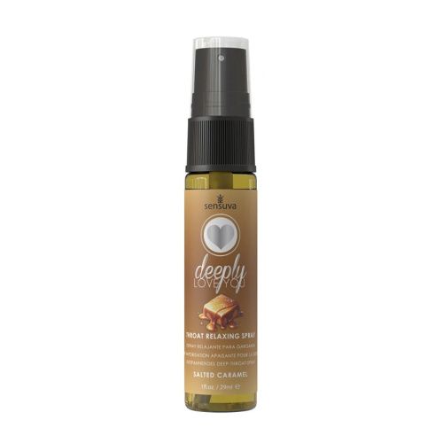 Sensuva - Deeply Love You Salted Caramel - Спрей для для глубокого минета, 29 мл (солёная карамель)