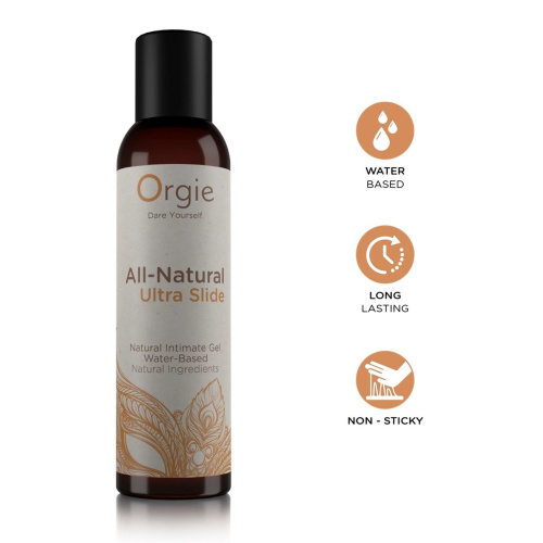 Лубрикант на водній основі Orgie All-Natural Ultra Slide, 150 мл - купити в Києві, Україні