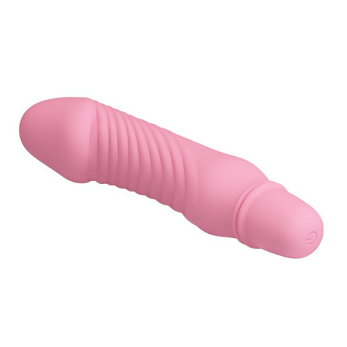 Pretty Love Stev Vibrator Light Pink - Вибратор, 13,5 см (розовый)