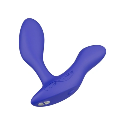 We-Vibe Vector + Лубрикант 50 мл - Массажер простаты, 10.6х3 см (синий)