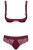 Obsessive Miamor set - Комплект кружевного белья: бюст и стринги, L/XL (бордовый) Obsessive Miamor set - Комплект кружевного белья: бюст и стринги, L/XL (бордовый)
