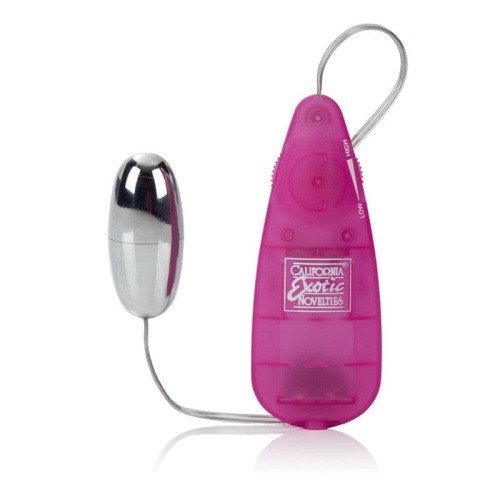 CalExotics Booty Call Booty Glider - Анальная вибро-пробка, 9,5Х2,5 см (розовый)