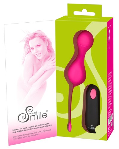 Sweet Smile RC Love Balls - Вагинальные шарики, 16,4 см (розовый)