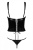 Obsessive Darksy corset - Эротический комплект, L/XL (чёрный) Obsessive Darksy corset - Эротический комплект, L/XL (чёрный)