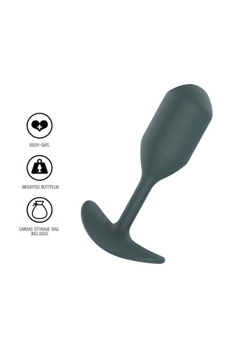 Анальная пробка ToyJoy Weighted Plug, 10.8 см
