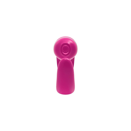 Adrien Lastic My G - Вибратор с вакуумной стимуляцией клитора, 16х3.5 см (розовый)