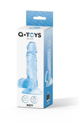 A-Toys by Toyfa Indy - Фаллоимитатор на присоске, 15.8 см