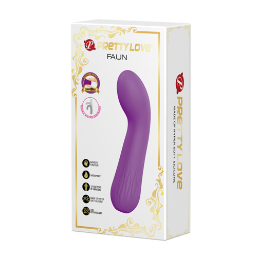 Pretty Love Faun Vibrator Purple - Вибратор для точки G, 15 см (фиолетовый)