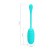 Pretty Love Kirk Vibrating Egg Mint - Виброяйцо, 8х3,5 см (бирюзовый)